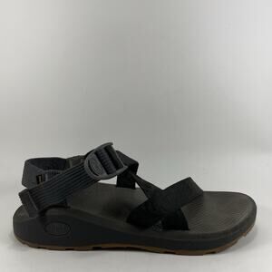 Chaco Z1 Z/1 Active Sandals Strappy Mens Size 9 Black Hiking Water Shoes